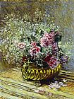 Flowers in a Pot by Claude Monet